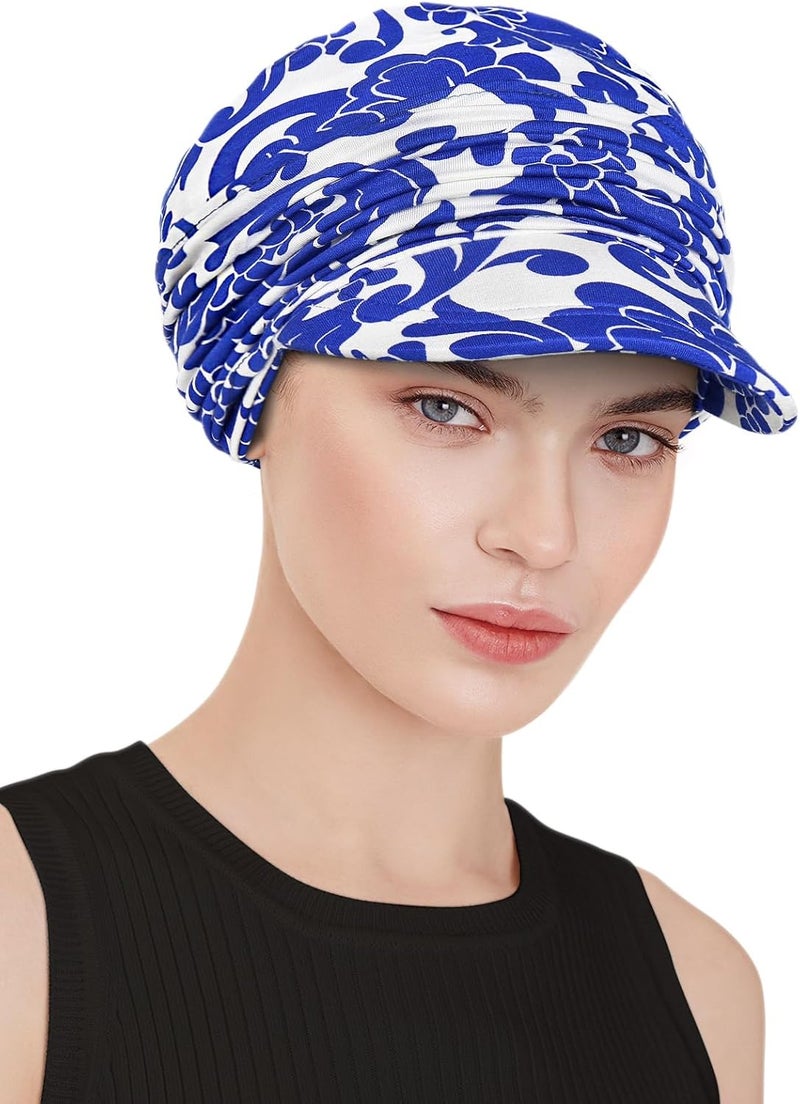 Awefeel Chemo Headwear Viscose Newsboy Cap for Women Fall and Winter Hats - Image 3